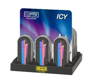 Encendedores Metalico Icy 12UN