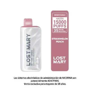 Mt15000 Turbo – Strawmelon Peach – Vape 15000 Caladas Dual Mode 600Mah