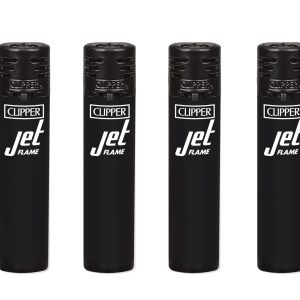 Encendedores Clipper - JET SOLID BLACK