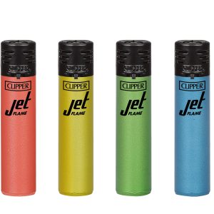 Encendedores Clipper - JET CRYSTAL FLUO