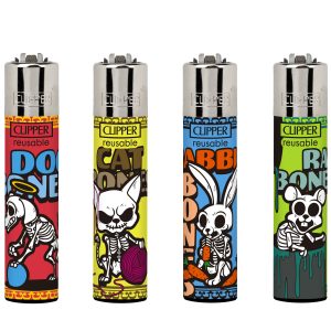 Encendedores Clipper - DEATH ANIMALS 1