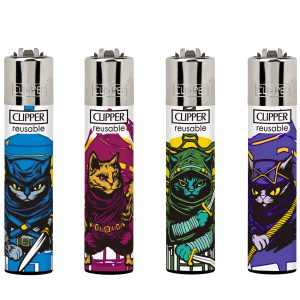 Encendedores Clipper - NINJA CATS