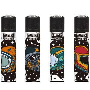 Encendedores Clipper - SPACE HELMETS
