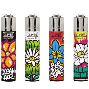 Encendedores Clipper - SPRING GRAFFITI