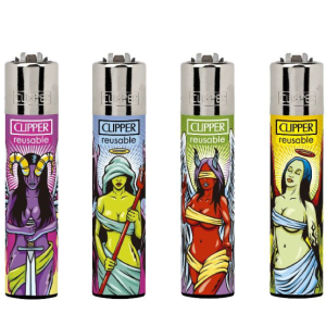 Encendedores Clipper - ANGEL VS DEMONS