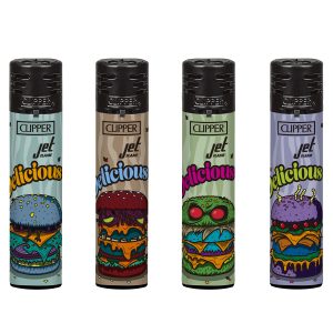 Encendedores Clipper - JET ROTTEN BURGERS + BW