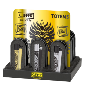 Encendedores Clipper Metalico - TOTEMS