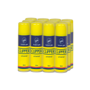 Display Gas Clipper Universal 100ML – Pack 12 Unidades