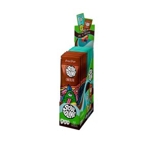 Hemp Wraps Soulblime Chocomint Display – Chocolate & Mint – 20 Sachets